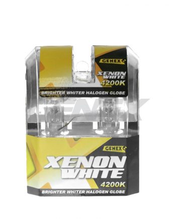 Halogen H4, 12V, 60/55W, Xenon White (4200K) - Box of 2