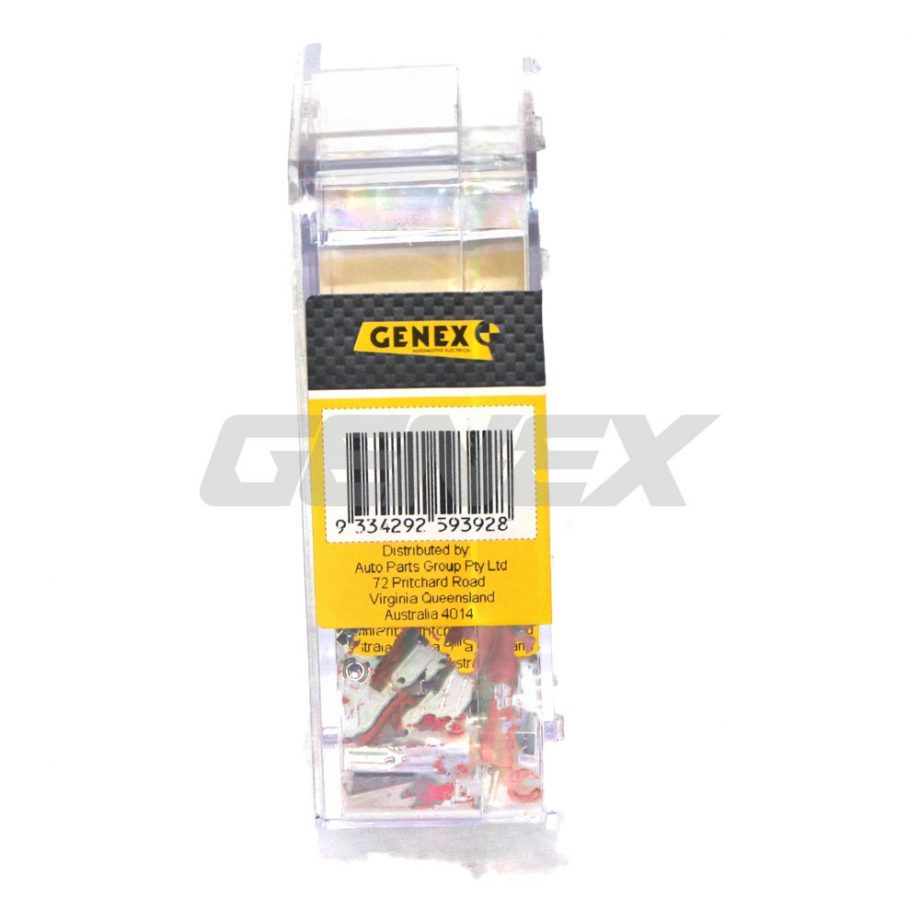 Insulated Female Blade Crimp Terminal - Red (2.8mm), Box of 100