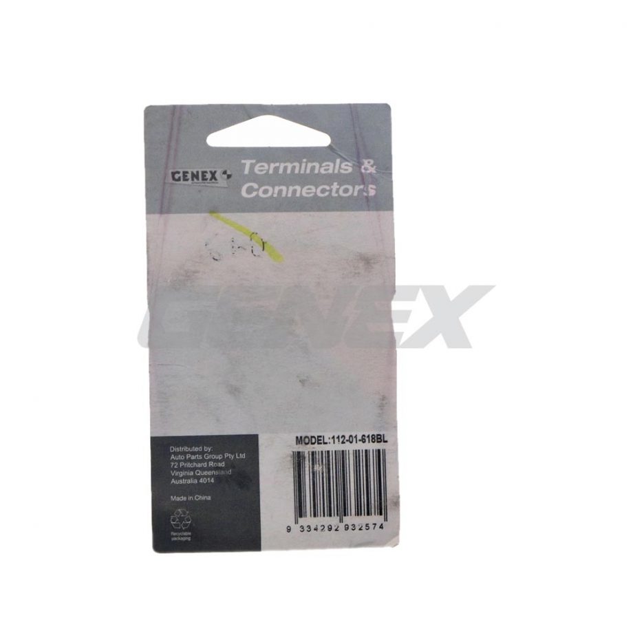 Insulated Male Bullet Crimp Terminal - Red (4mm), Box of 8