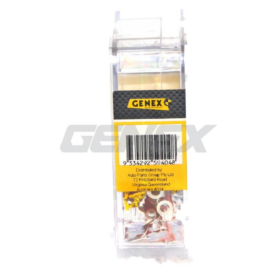 Insulated Eyelet Crimp Terminal - Red (4mm), Box of 100