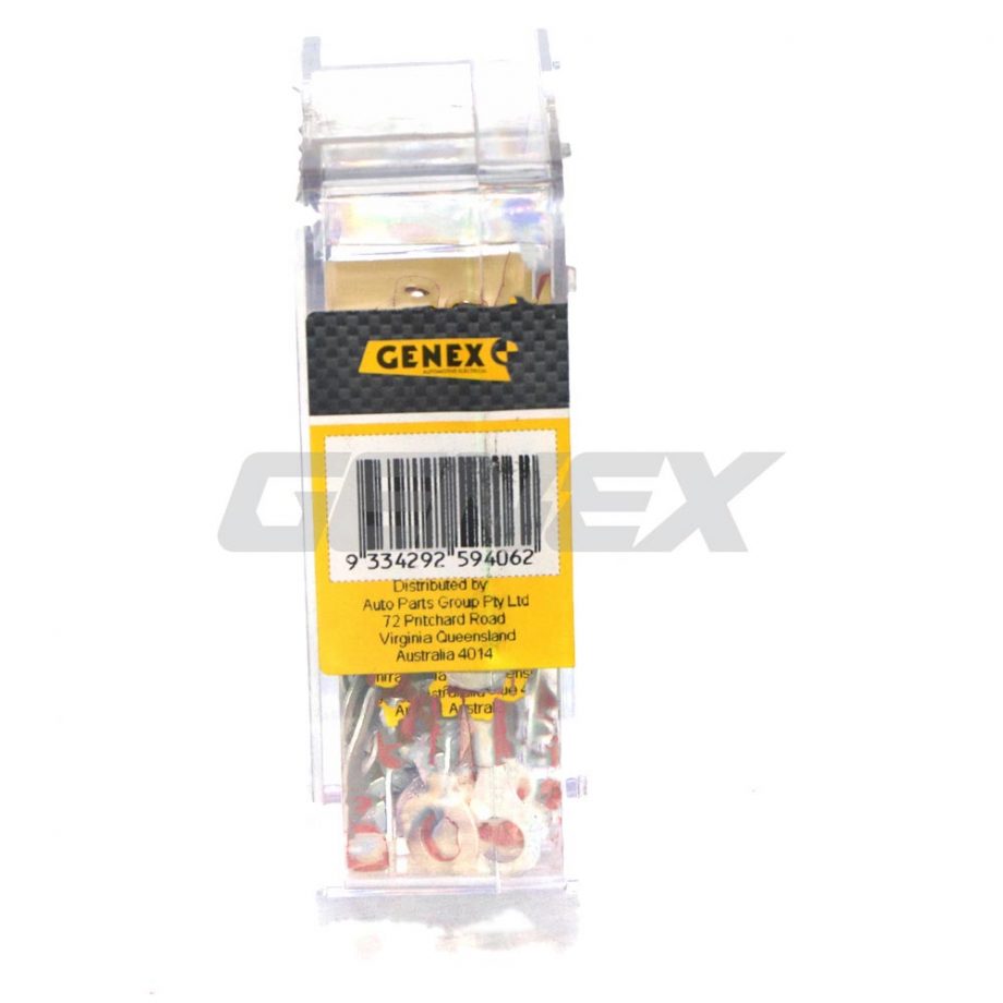 Insulated Eyelet Crimp Terminal - Red (6.3mm), Box of 100