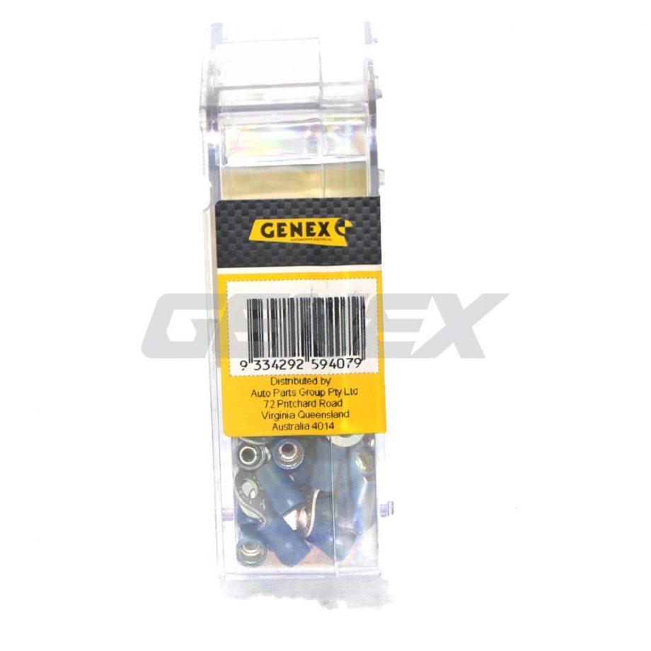 Insulated Eyelet Crimp Terminal - Blue (4mm), Box of 100
