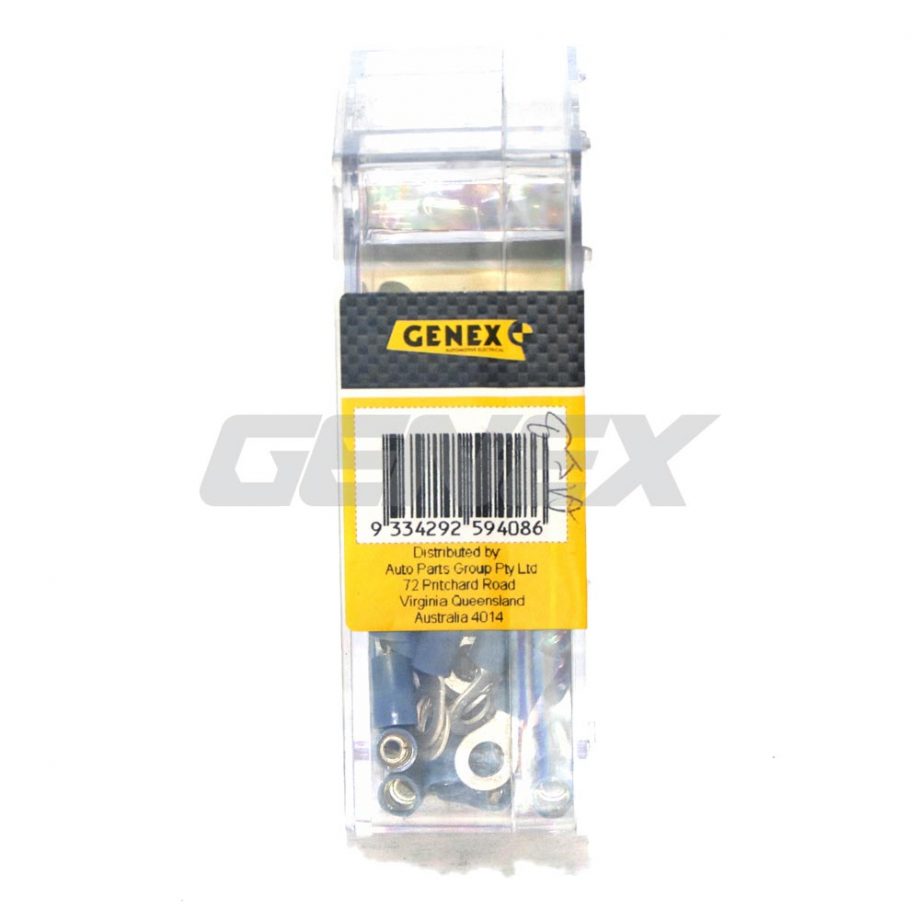 Insulated Eyelet Crimp Terminal - Blue (5mm), Box of 100