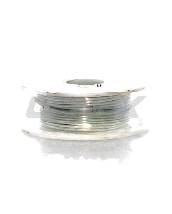 White Cable - 3mm, 20A, Roll of 30m