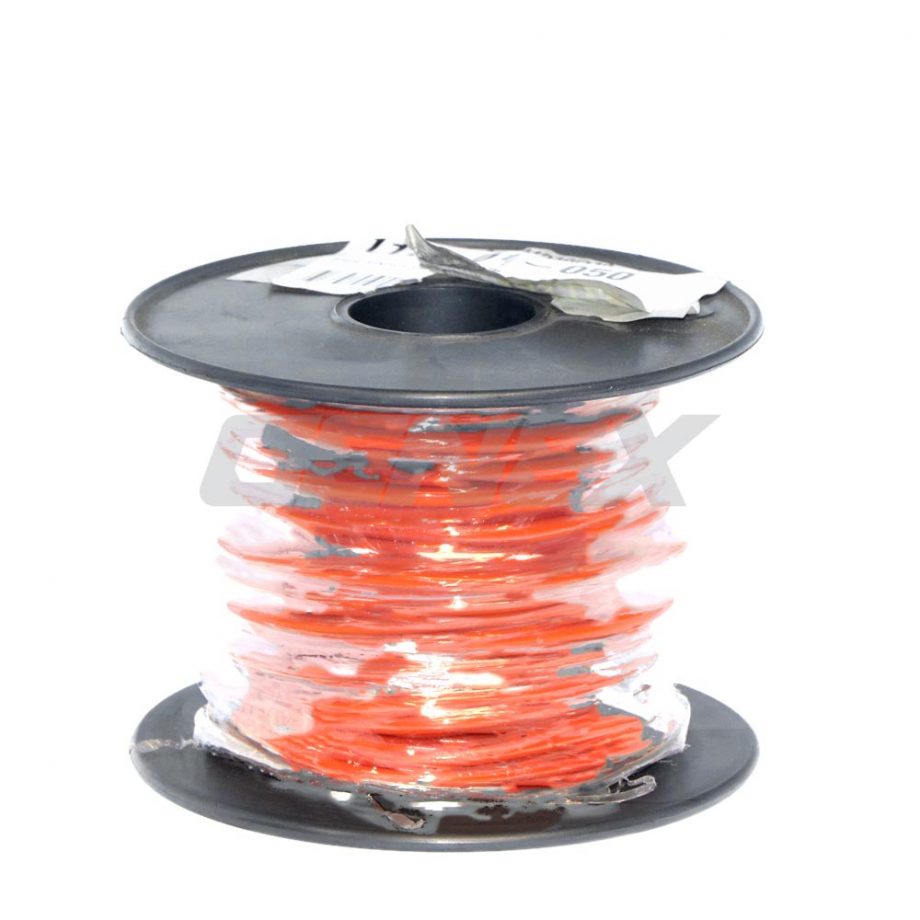 Orange Cable - 5mm, 37A, Roll of 30m