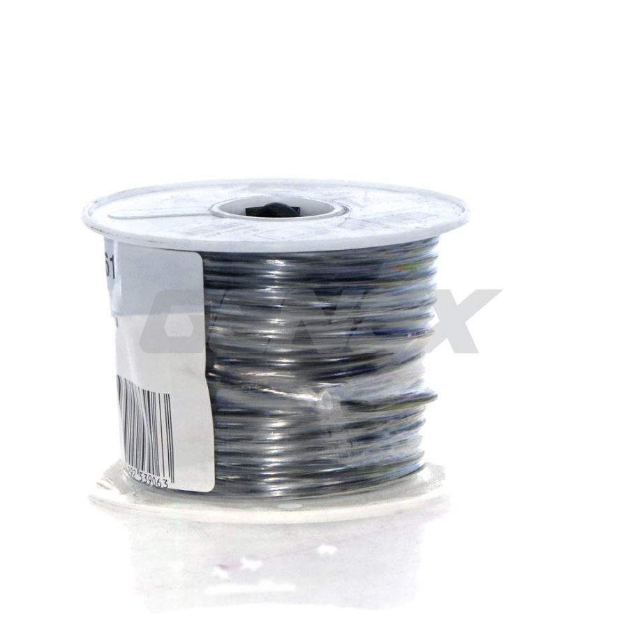 Black Cable - 6mm, 51A, Roll of 30m