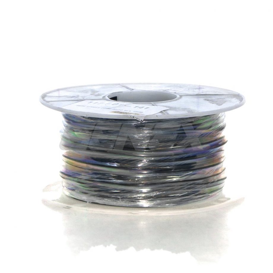 Black Cable - 4mm, 28A, Roll of 100m