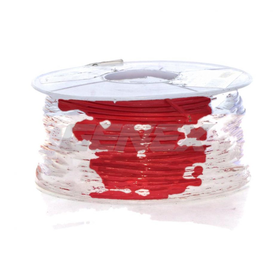 Red Cable - 5mm, 37A, Roll of 100m