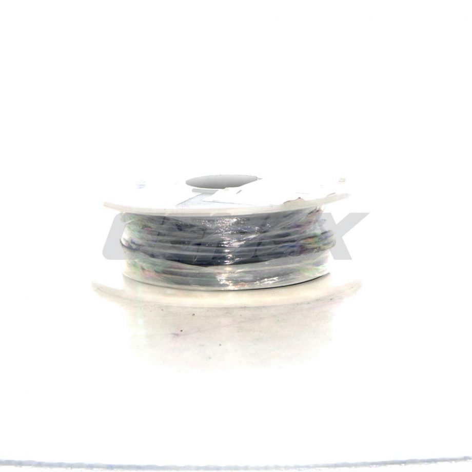 Black/White Trace Cable - 3mm, 20A, Roll of 30m