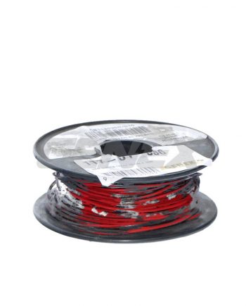 Red Cable/Black Trace - 3mm, 20A, Roll of 30m