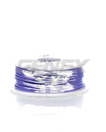 Black Cable/White Trace - 4mm, 28A, Roll of 30m