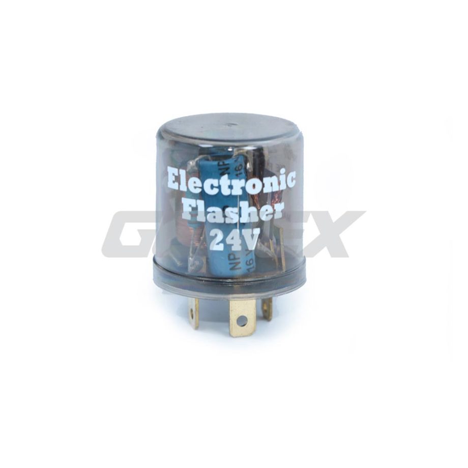 Flasher Relay Aftermarket suits Generic- 24V, 3 Pin
