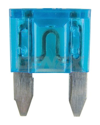 Blue Mini Blade Fuse - 15A, Box of 50