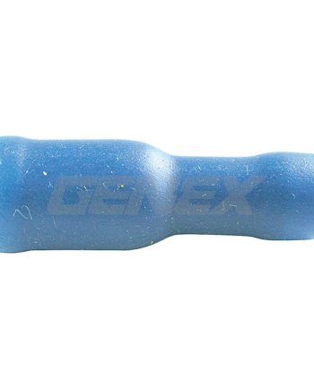 Insulated Female Bullet Crimp Terminal - Blue (5mm), Box of 100