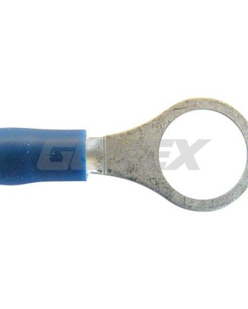 Insulated Eyelet Crimp Terminal - Blue (10mm), Box of 100