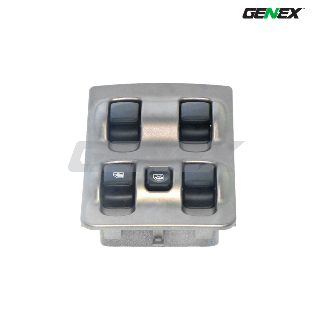 Silver Window Switch Aftermarket Suits Mitsubishi Magna KL/KW/TL/TW 2003 to 2005