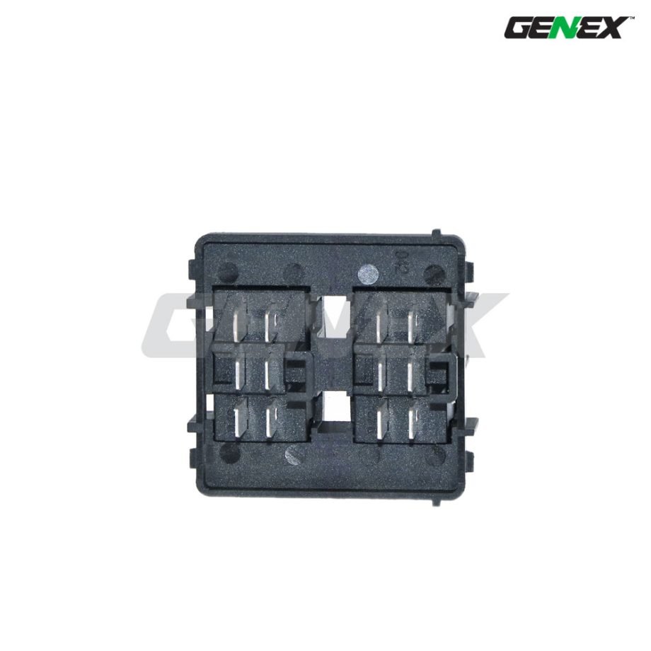 Grey Window Switch Drivers Side Aftermarket Suits Ford Falcon AU 1998 to 2002